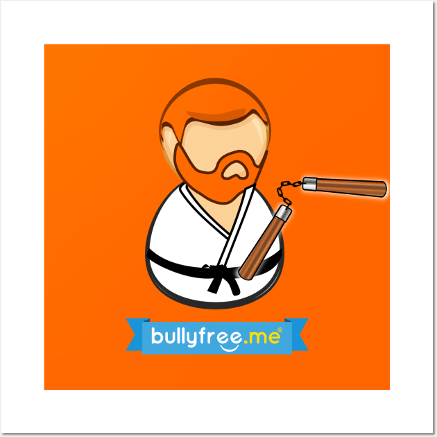 Fight Bullying Wall Art by realbullyfreeme